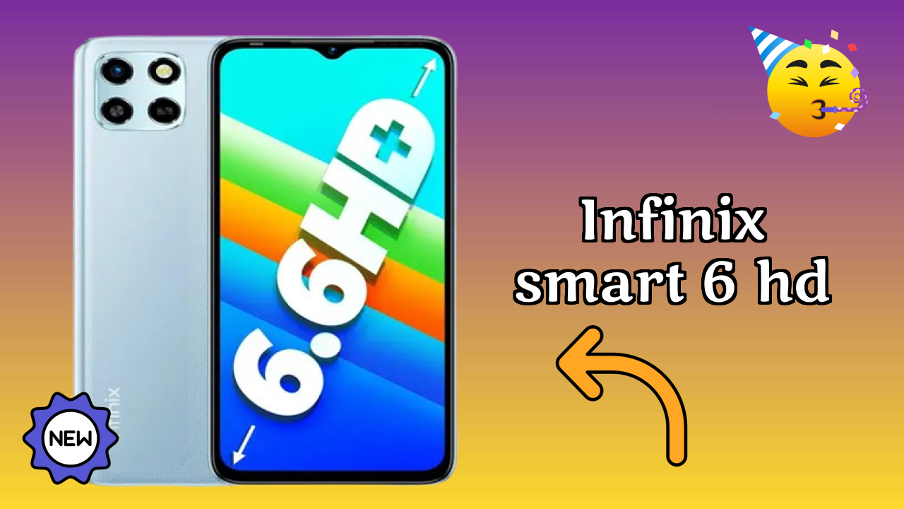 Infinix Infinix Smart 6 HD - Price Dropped to ₹6,890 Today!