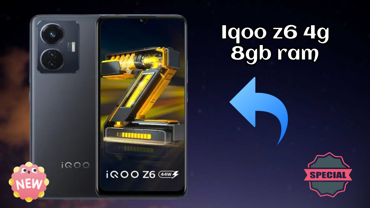 IQOO Z6 4G 8GB RAM Camera Quality: 16 MP Front Camera Selfie