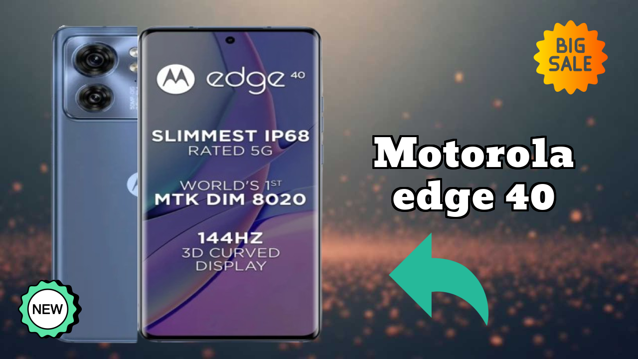 Motorola Edge 40 at ₹27,990 - Everything About It