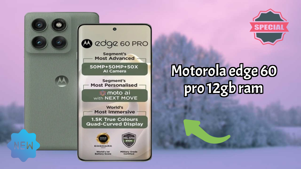 Motorola Edge 60 Pro 12GB RAM at ₹30,015 - Complete Review Guide