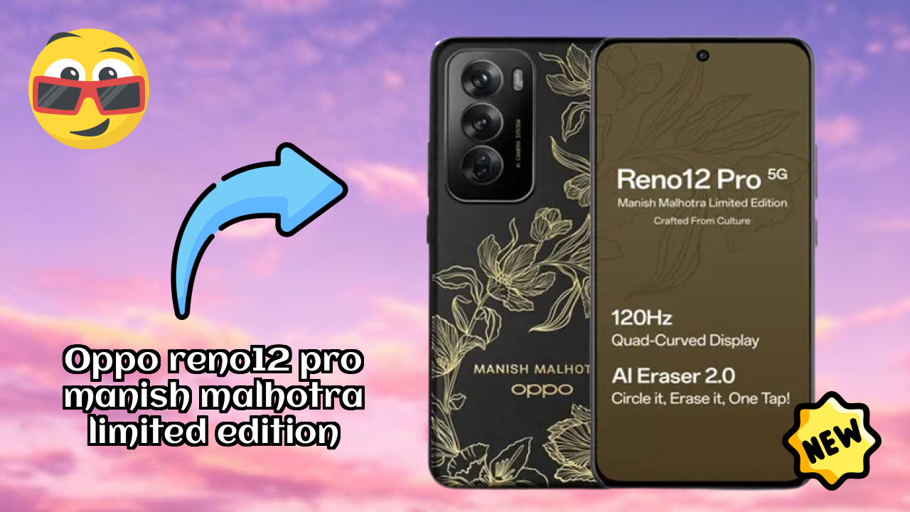 OPPO Reno12 Pro Manish Malhotra Limited Edition Display Analysis: 6.7 Inches (17.02 Cm) Screen