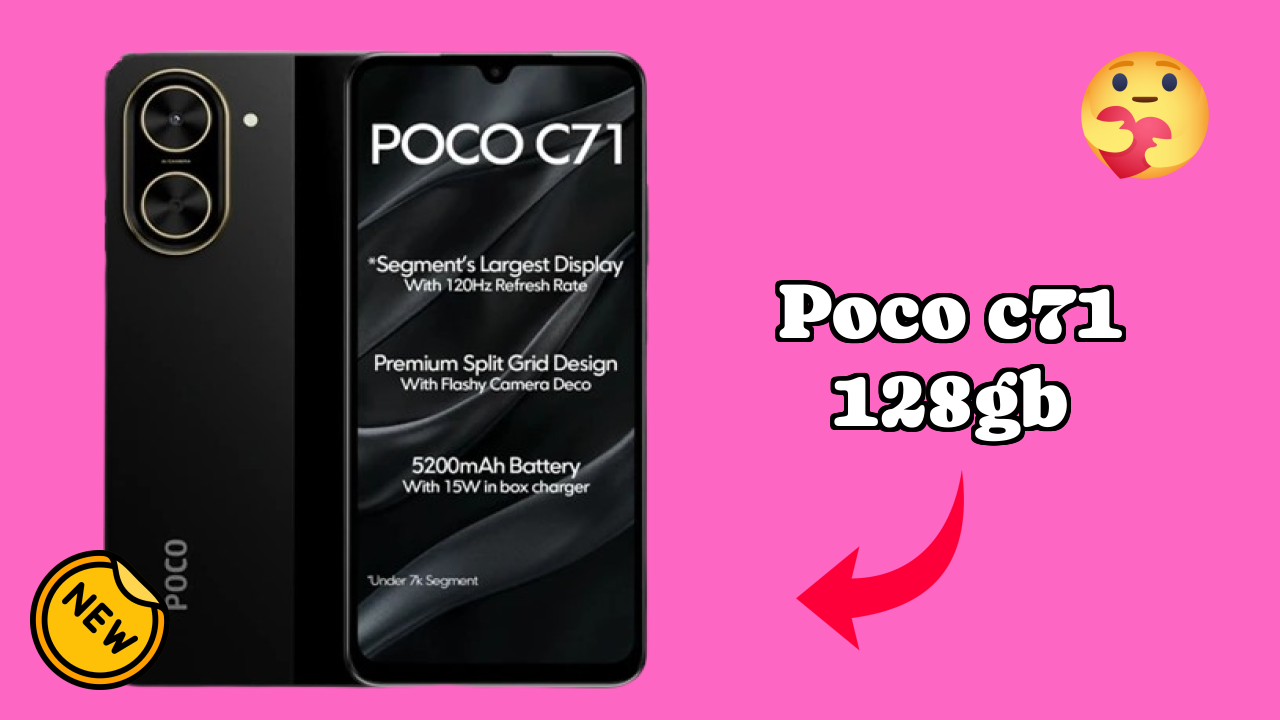 POCO C71 128GB Camera Review: 32 MP Rear Camera Low Light Test