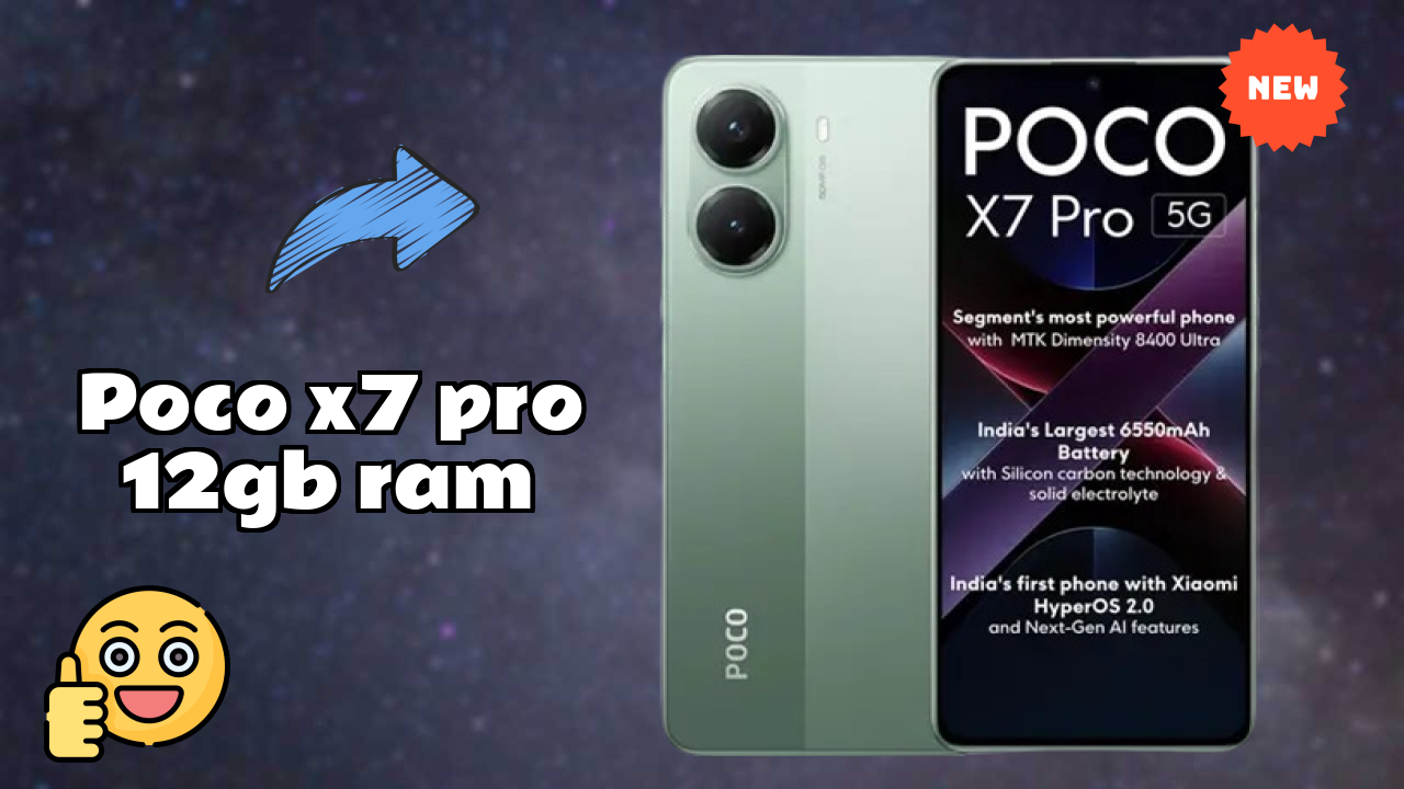 POCO X7 Pro 12GB RAM Test: 12 GB RAM Handles Gaming Well?