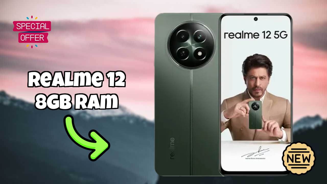 Realme 12 8GB RAM Battery Life: 5000 MAh Charging Speed
