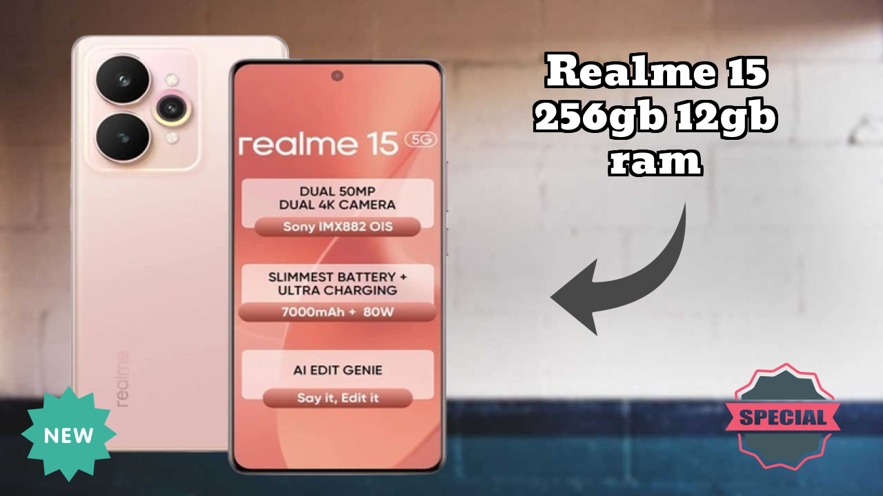 Realme 15 256GB 12GB RAM Battery Life: 7000 MAh Charging Speed
