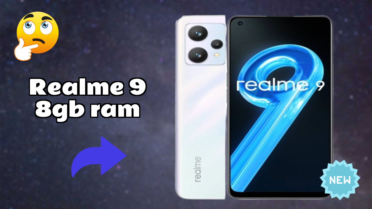 Realme 9 8GB RAM Display Technology: Super AMOLED Quality