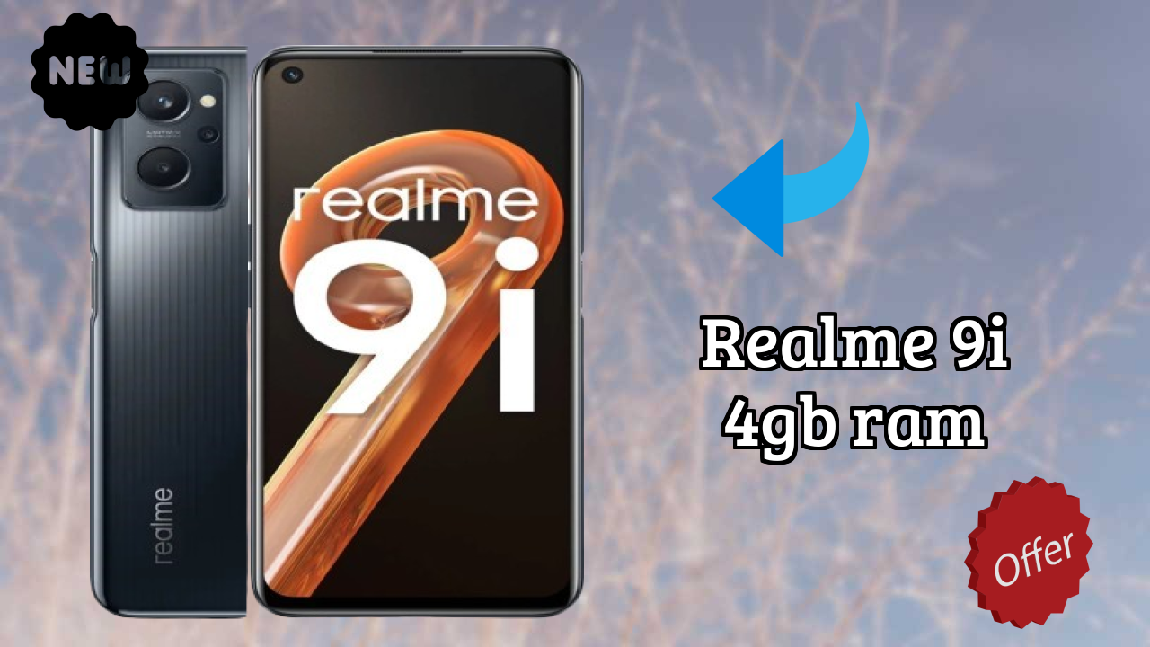 Realme 9i 4GB RAM Display Technology: IPS LCD Explained