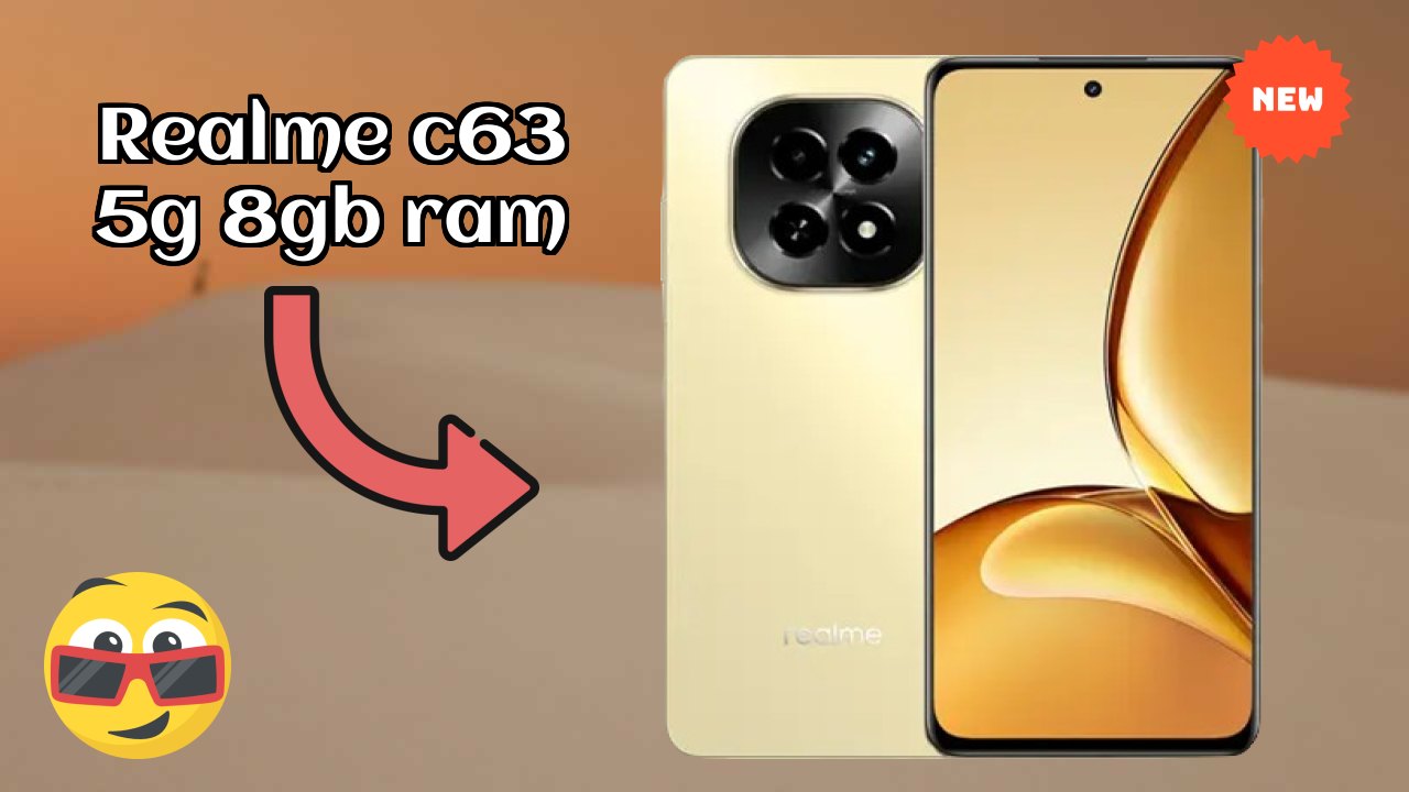 Realme C63 5G 8GB RAM Battery Life: 5000 MAh Charging Speed Test