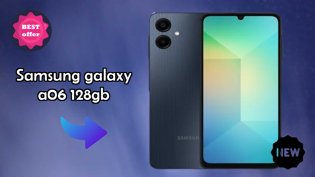 Samsung Galaxy A06 128GB Display Analysis: PLS LCD Quality