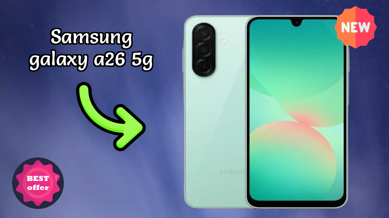 Samsung Galaxy A26 5G Price Drop: Just ₹23,999 Available