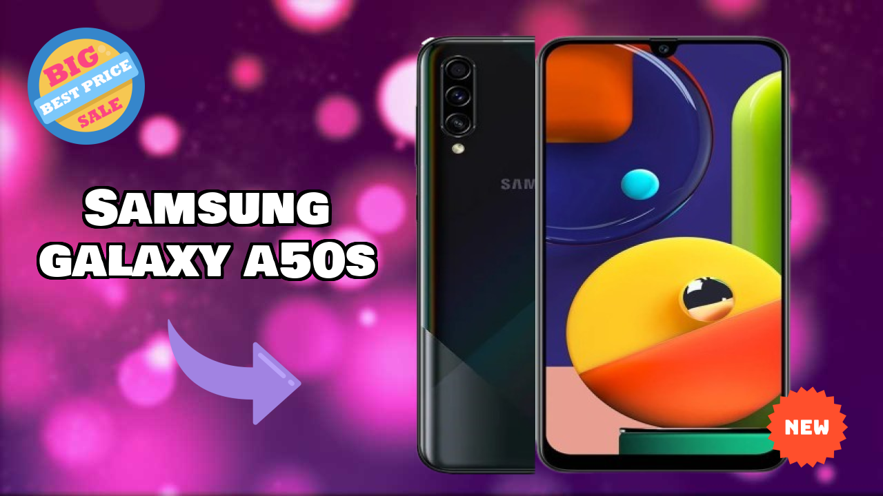 Samsung Galaxy A50s Display Technology: 6.4 Inches (16.26 Cm) Screen
