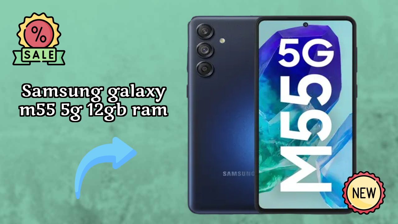 Samsung Galaxy M55 5G 12GB RAM Test: 12 GB RAM Handles Gaming Well