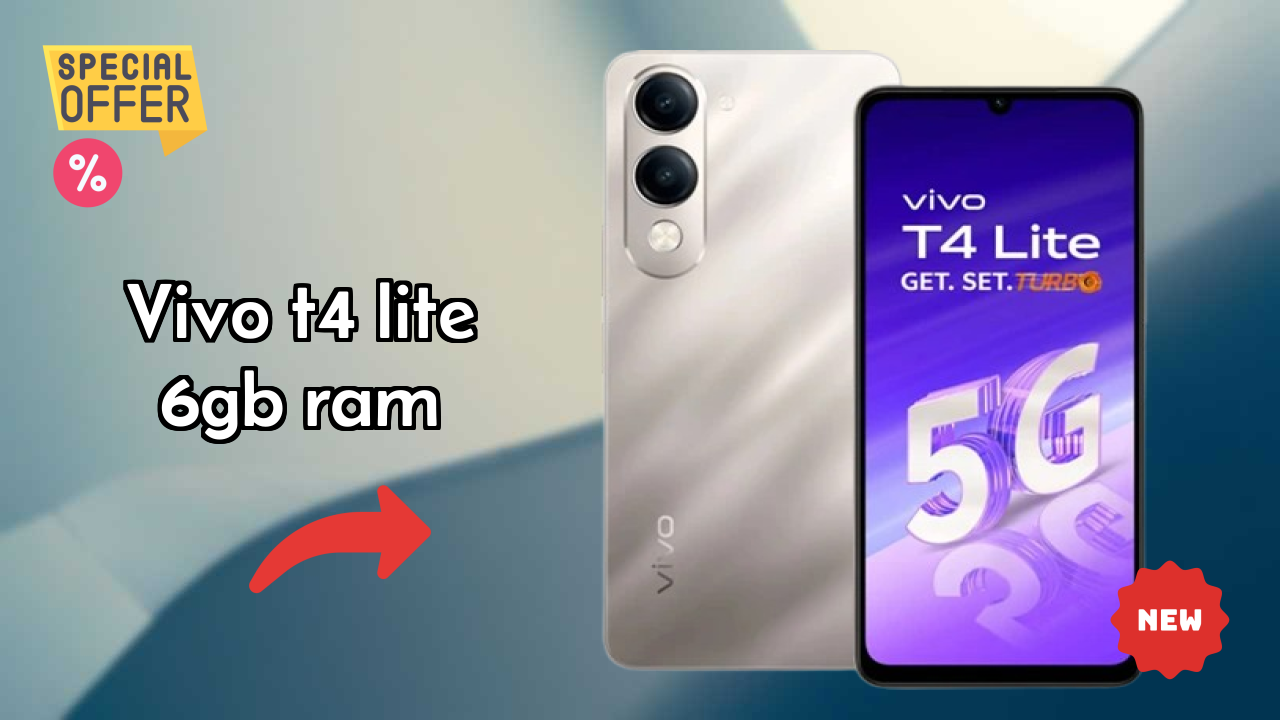 Vivo T4 Lite 6GB RAM Performance Test: MediaTek Dimensity 6300 Speed & Reliability