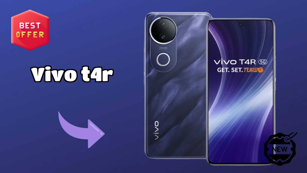 Vivo T4R Price Drop: Available at Just ₹20,990