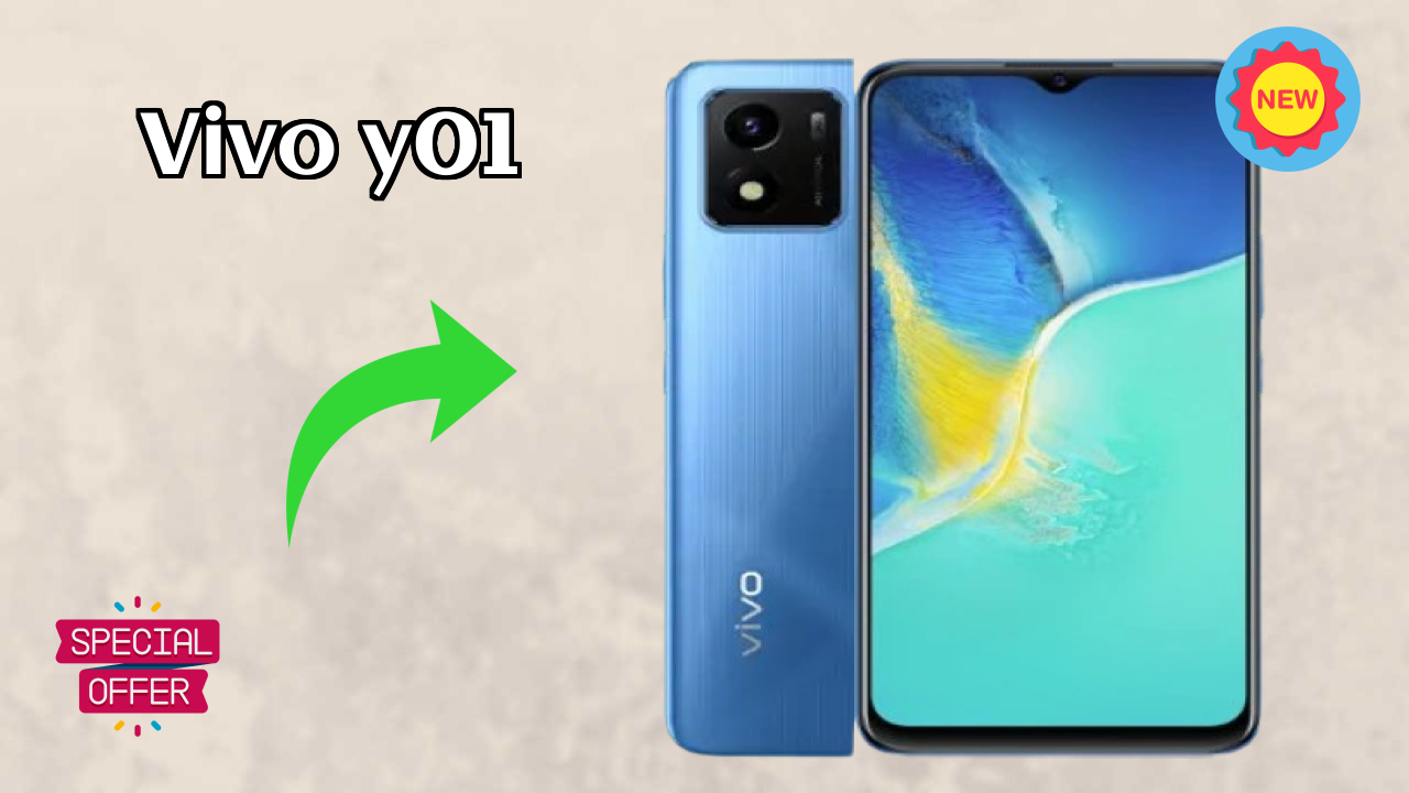 Vivo Y01 Display Size: 6.51 Inches (16.54 Cm) Screen Test