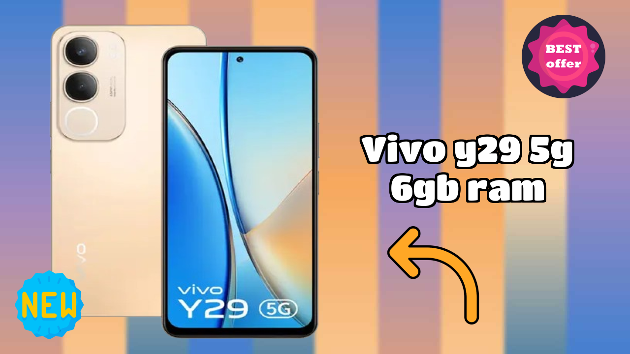 Vivo Y29 5G 6GB RAM Display Quality: LCD Explained