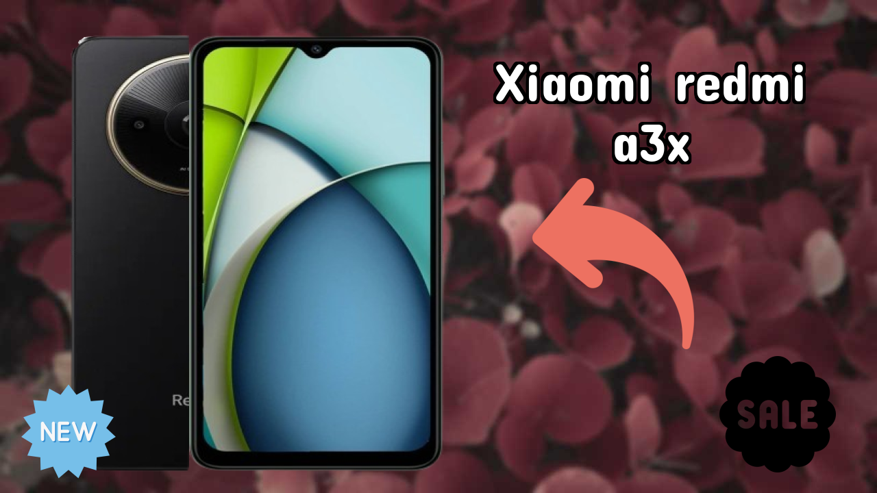 Xiaomi Redmi A3X at ₹6,486 - Best Features Explained